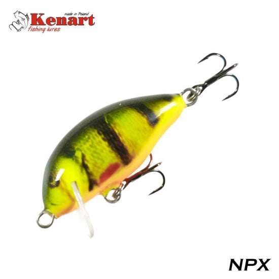 Vobler Kenart Chubby 4cm, 3.5gr, Culoare Npx, 4cm, 3.5g, 1buc/pac
