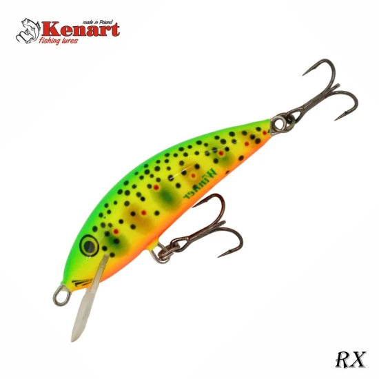 Vobler Kenart Winner Flat, Culoare Rx, 4.5cm, 4g, 1buc/pac