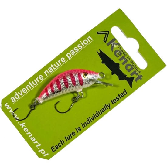 Vobler Kenart Winner Jerkbait, Hologram Pink, 3.5cm, 4g