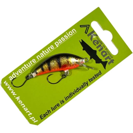 Vobler Kenart Winner Jerkbait, Perch Gold, 3.5cm, 4g