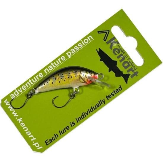 Vobler Kenart Winner Jerkbait, Trout Real, 3.5cm, 4g