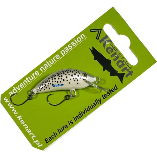 Vobler Kenart Winner Jerkbait, White Trout, 3.5cm, 4g