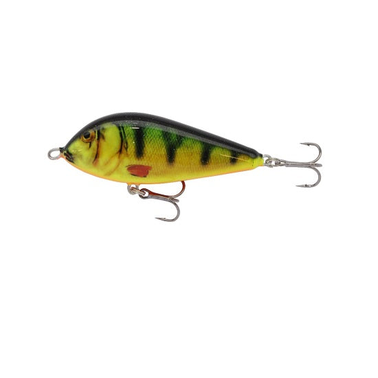 Vobler Kenart Bass Jerk Sinking 9cm 24gr NPX Natural Perch Fluo  1 buc/pac
