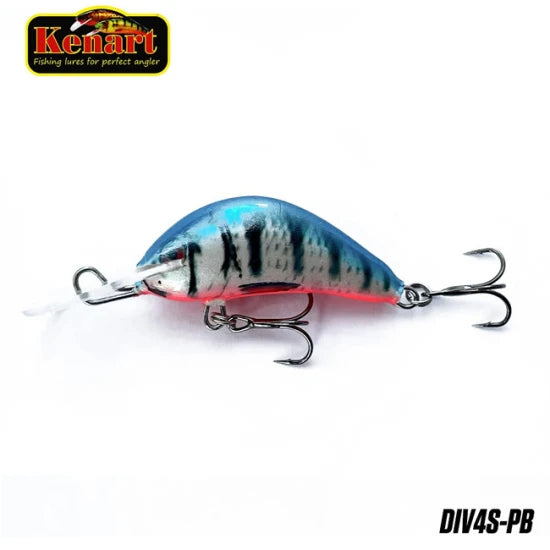 Vobler Kenart Diver 4cm / 5gr (sinking) Div4s-pb