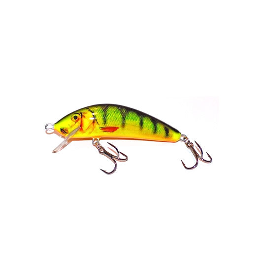 Vobler Kenart Fox Shallow Floating 8cm 12gr NPX Natural Perch Fluo  1 buc/pac
