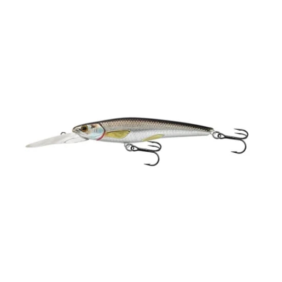 Vobler Live Target Rainbow Smelt Jerkbait 7cm/3,5g Silver/black