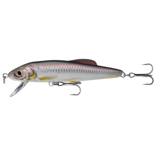 Vobler Live Target Minnow Finesse Jerkbait, Violet / Black Back, 7.5cm, 7g