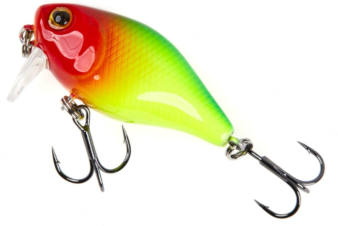 Vobler Lucky John Chubby 4SSR Floating, Culoare 020, 3g, 4cm, 1buc/pac