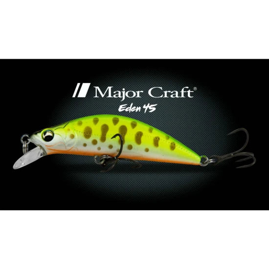 Vobler Major Craft Finetail Eden 60h, Laser Red Gold, 6cm, 7g