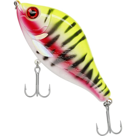 Vobler Mikado Mft Jerk Sinking, Lemon Tiger, 7cm, 19g, 1bac/pac