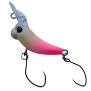 Vobler Mukai Shachihoko Crank 23hs, Green Pink W-glow, 2.3cm, 2.6g, 1buc/pac