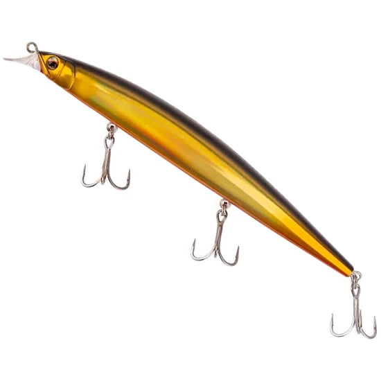 Vobler Mustad Gonta Minnow Floating, Ochi Ayu, 14cm, 19g