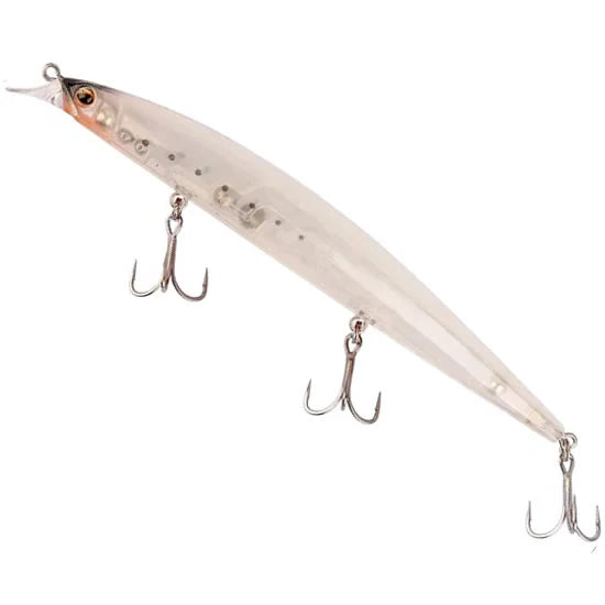 Vobler Mustad Gonta Minnow Sinking, Clear Shirasu, 14cm, 21g