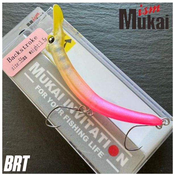 Vobler Mukai BackStroke 55-S, Culoare BRT, 3.5g, 5.5cm, 1buc/pac