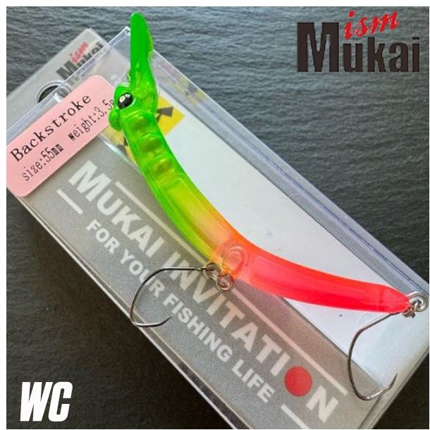 Vobler Mukai BackStroke 55-S, Culoare WC, 3.5g, 5.5cm, 1buc/pac