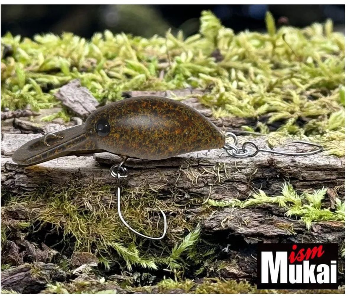 Vobler Mukai Trout Area Sanq 26DR SS, Culoare Pellet Brown, 1.8g, 2.6cm, 1buc/pac