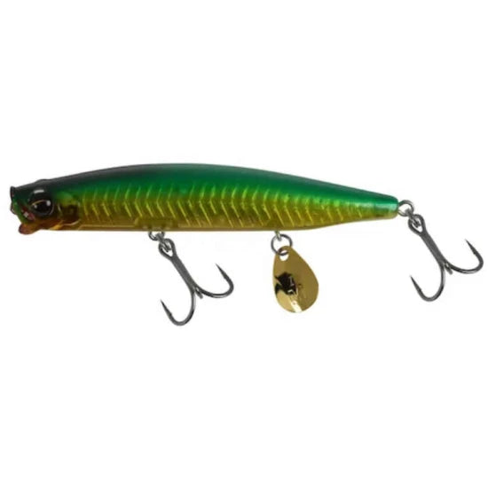 Vobler Mustad Vertebrata Sink Pencil, Green Gold, 9.3cm, 16g