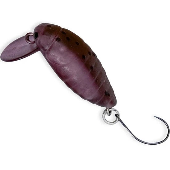 Vobler Nomura Shiro Trout Area (ta), Transparent Burgundy, 2.8cm, 1.8g