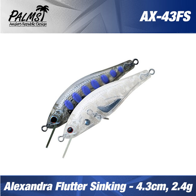 Vobler Palms  Alexandra 4.3CM 2.4GR flutter sinking ax-43fs/c-403