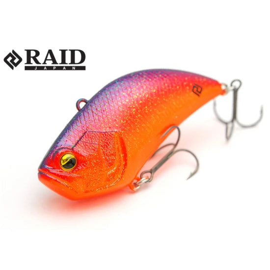Vobler Raid Japan Level Vib B.i.g., 010 Orange Punch, 6.3cm, 17.0g