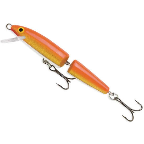 Vobler Rapala Jointed, Gold Fluorescent Red / Gfr, 11cm, 9g