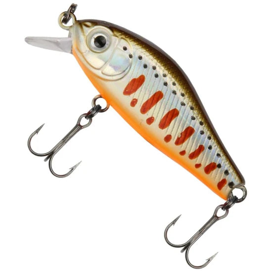 Vobler Reiva Pro Minnow Suspending, Silver Tiger, 4.3g, 4.5cm, 1buc/pac
