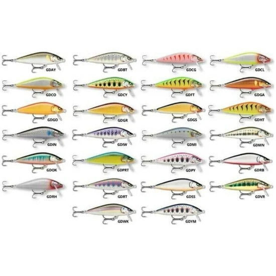 Vobler Rapala Countdown Elite Cde35, Gdga, 4.5cm, 3.5g