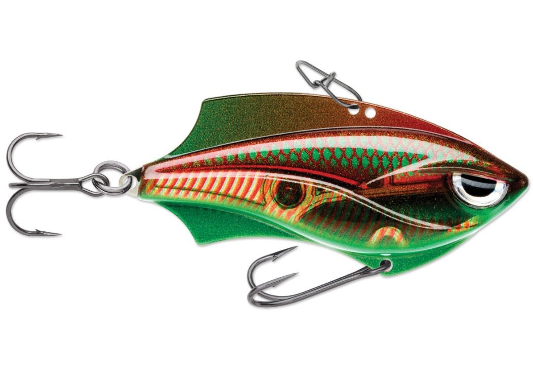 Vobler Rapala Rap-V Blade Green Motoroil UV 5cm 10g