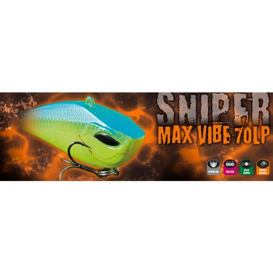 Vobler Rapture Sniper Max Vibe 70lp Ssh, 7cm, 17.3g