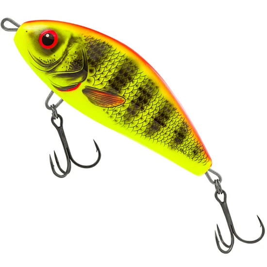 Vobler Salmo Fatso, Sinking, Bright Perch, 12cm, 71g
