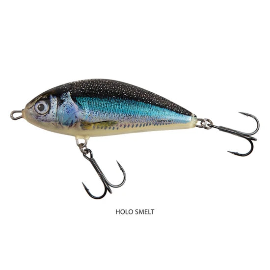 Vobler Salmo Fatso Sinking, Holo Smelt, 10cm, 59gr, 1buc/pac
