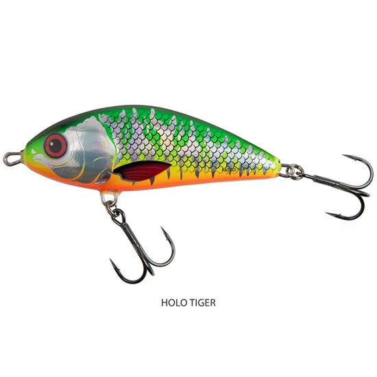 Vobler Salmo Fatso Sinking, Holo Tiger, 8cm, 26gr, 1buc/pac