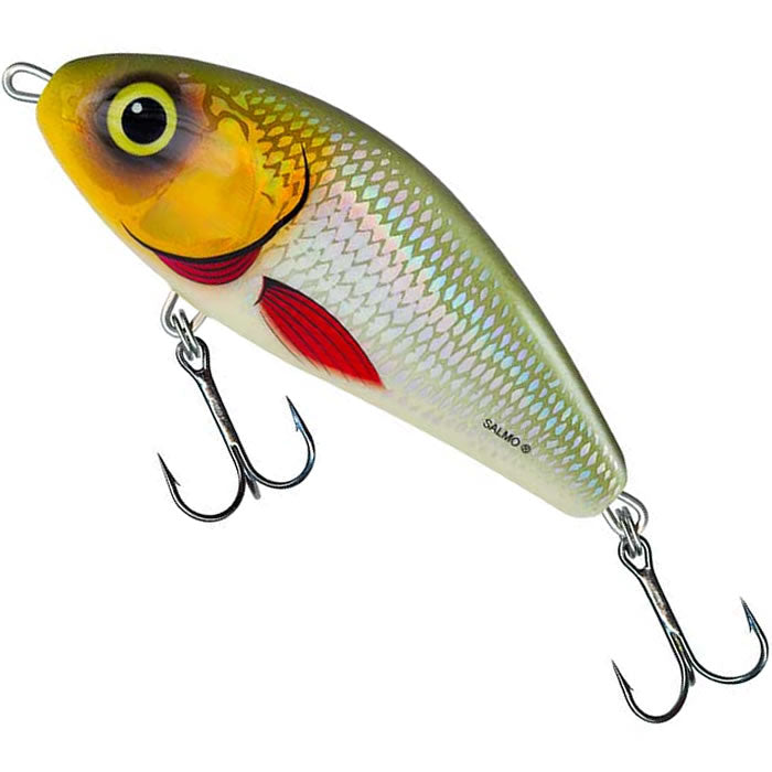 Vobler SALMO Fatso, Sinking, Silver Halo, 8cm, 25g