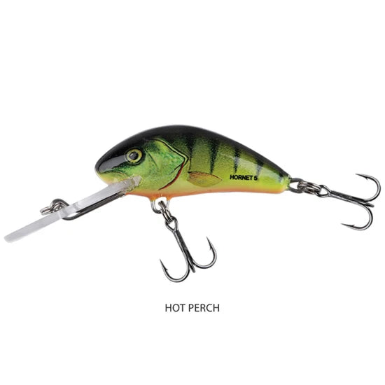 Vobler Salmo Hornet Floating, 5cm, 7gr, Hot Perch, 1buc/pac