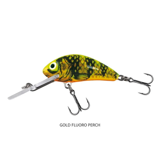 Vobler Salmo Hornet Floating, Gold Fluo Perch, 4cm, 3.1gr, 1buc/pac