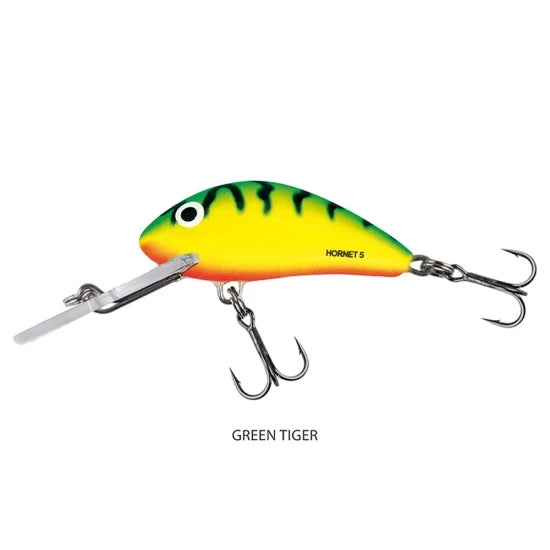 Vobler Salmo Hornet Floating, Green Tiger, 3.5cm, 2.6gr, 1buc/pac