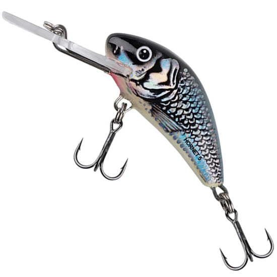 Vobler Salmo Hornet Floating, Holographic Grey Shiner, 3.5cm, 2.6gr, 1buc/pac