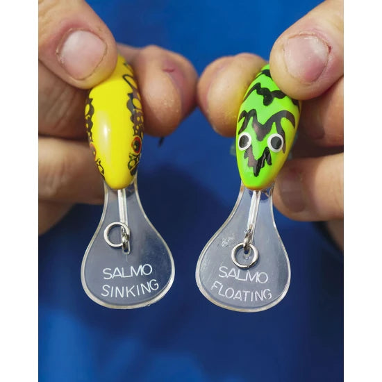 Vobler Salmo Hornet Floating, Real Identity Perch, 5cm, 7gr, 1buc/pac
