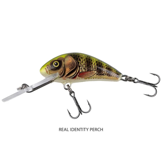 Vobler Salmo Hornet Floating, Real Identity Perch, 5cm, 7gr, 1buc/pac