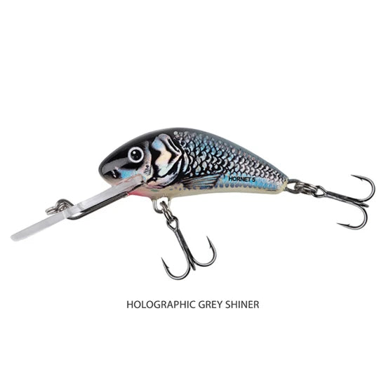 Vobler Salmo Hornet Sinking, Holographic Grey Shiner, 2.5cm, 2.4gr, 1buc/pac