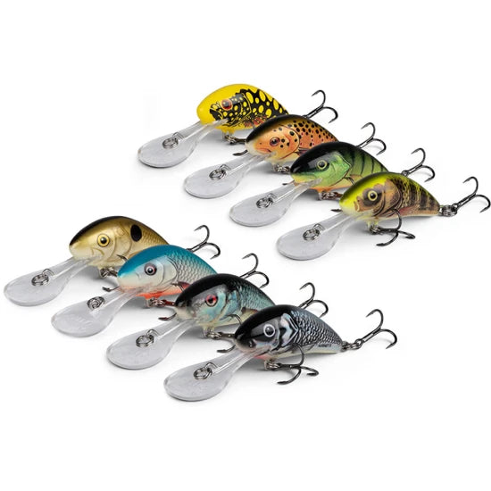 Vobler Salmo Hornet Sinking, Real Identity Perch, 2.5cm, 2.4gr, 1buc/pac