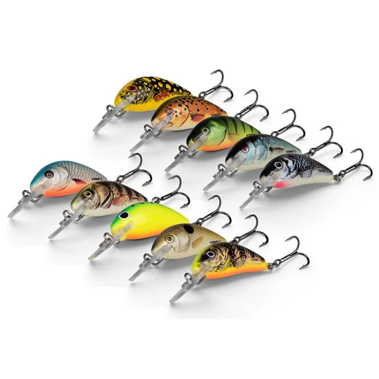 Vobler Salmo Hornet Sinking, Real Identity Perch, 2.5cm, 2.4gr, 1buc/pac