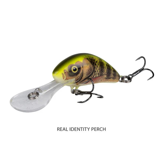 Vobler Salmo Hornet Sinking, Real Identity Perch, 4cm, 4.3gr, 1buc/pac