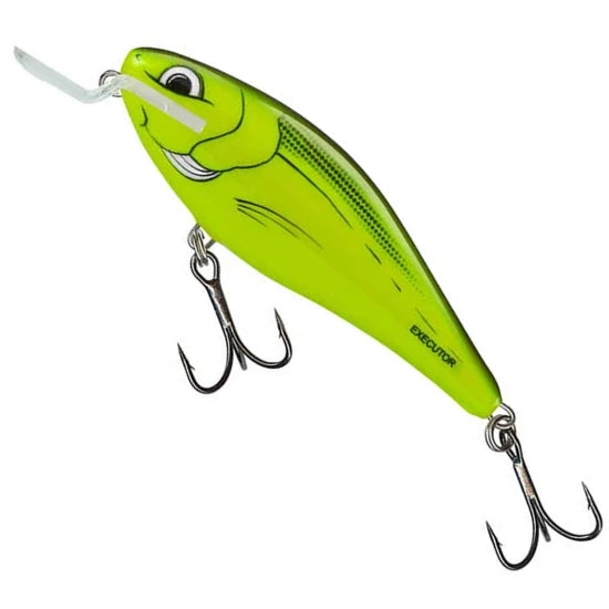 Vobler Salmo New Executor Shallow Runner Colours, 5cm, 5g, Chartreuse, 1buc/pac