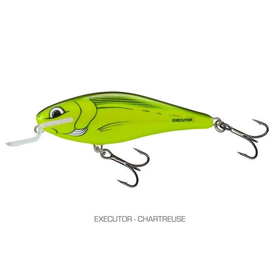 Vobler Salmo New Executor Shallow Runner Colours, 5cm, 5g, Chartreuse, 1buc/pac