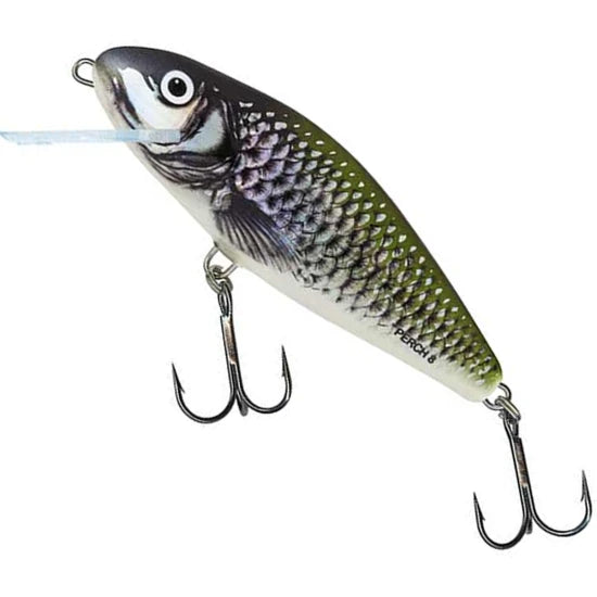 Vobler Salmo Perch Floating, Holo Bleak, 8cm, 12g, 1buc/pac