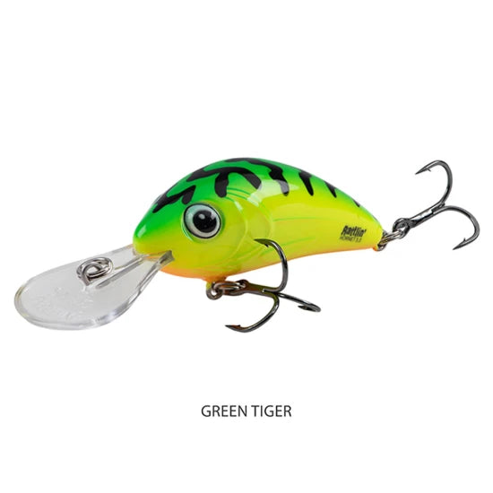 Vobler Salmo Rattlin Hornet Floating, Green Tiger, 3,5cm, 3.2gr, 1buc/pac
