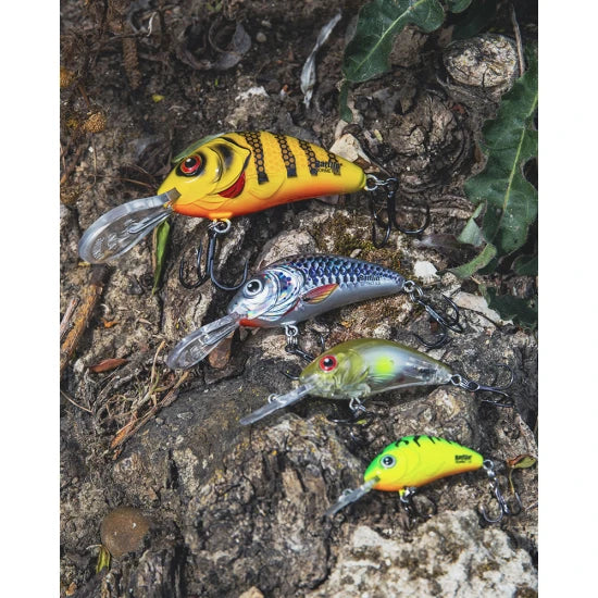 Vobler Salmo Rattlin Hornet Floating, Hot Perch, 3,5cm, 3.2gr, 1buc/pac