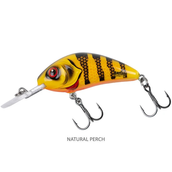 Vobler Salmo Rattlin Hornet Floating, Natural Perch, 5,5cm, 10gr, 1buc/pac