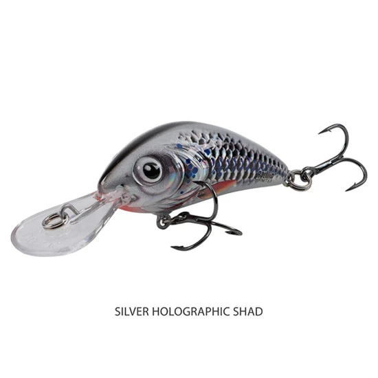 Vobler Salmo Rattlin Hornet Floating, Silver Holographic Shad, 4,5cm, 5.6gr, 1buc/pac